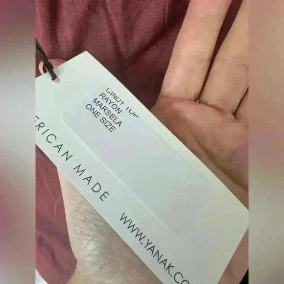 NWT Yanak Super Soft Boat Neck Cowl Top ~ One Size - Picture 5 of 5